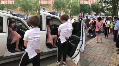 抓奸集锦-特精甄选第一现场街头扭打吃瓜围观 赤裸裸床上被逮还有被割屌的 各色良家女神狼狈瞬间 (296)